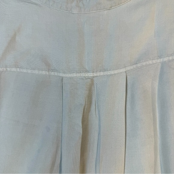 Wilfred Button Up Gray Blue Dress Womens Size Medium - Picture 5 of 11